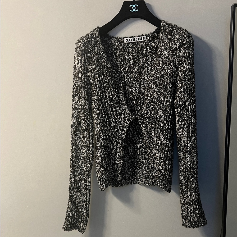 Black and White Women's Cardigan